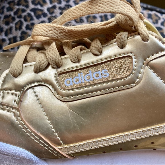 adidas Shoes Adidas Gold Metallic Sneaker Poshmark